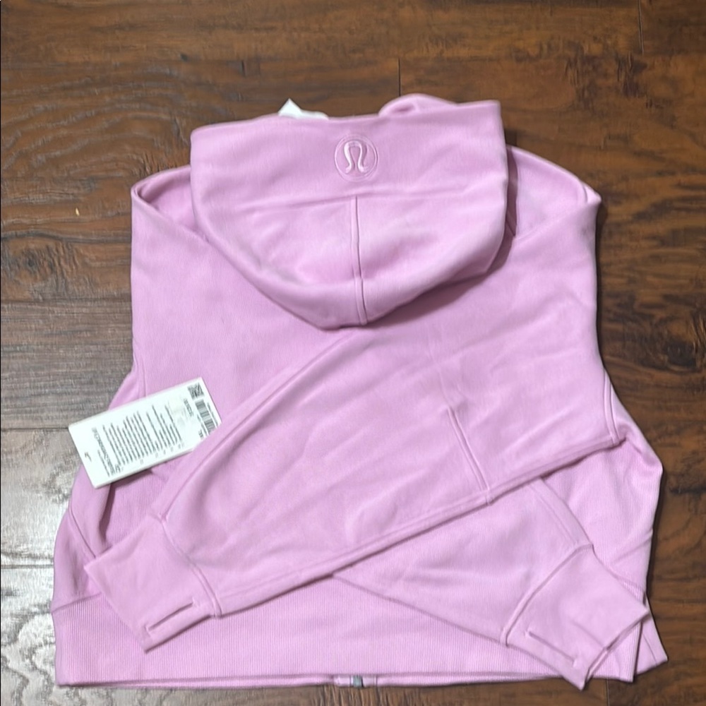 Lululemon Athletica scuba Light Pink Hoodie Jacket - Picture 5 of 5